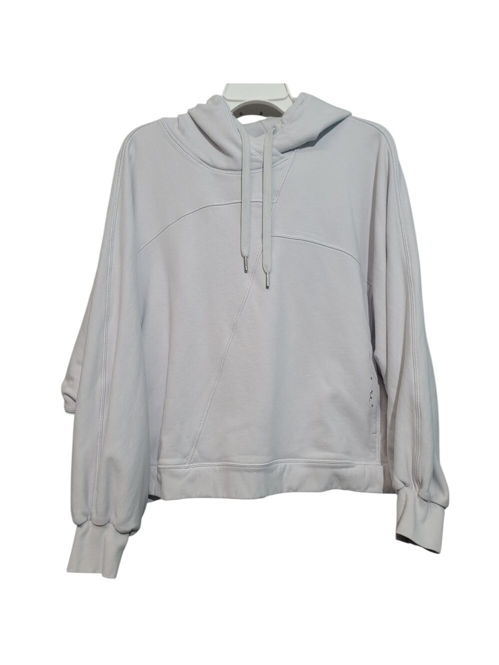 Lululemon Broken Beats Hoodie Pure Barre Co-Branded M/L Gray